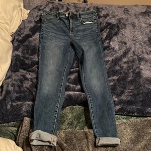 AMERICAN EAGLE SKINNY JEANS SIZE 10